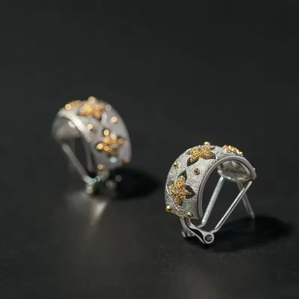 Vintage luxury earrings - Picture 2 of 7
